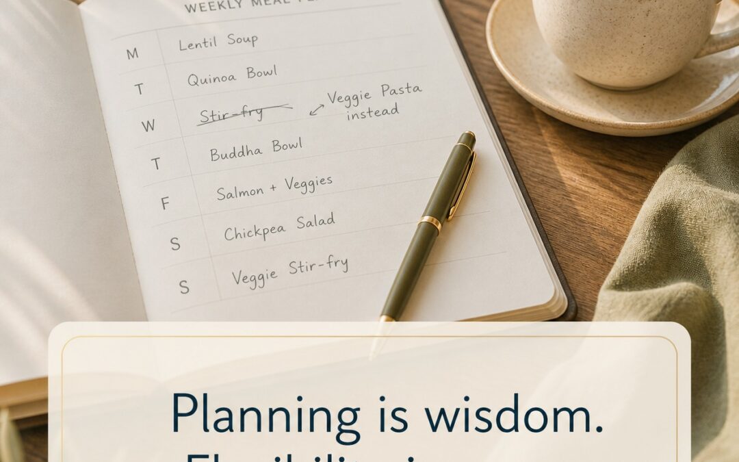 A Christ-Centered Journey Enables You to Plan Meals with Grace