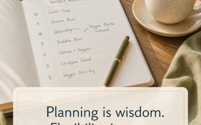 A Christ-Centered Journey Enables You to Plan Meals with Grace